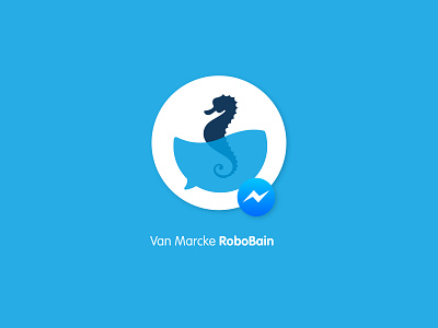 Messenger Chatbot Logo - Van Marcke branding design logo