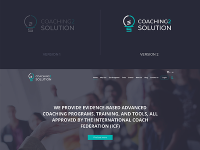 Logo proposal for Coaching2Solution @EtonDigital