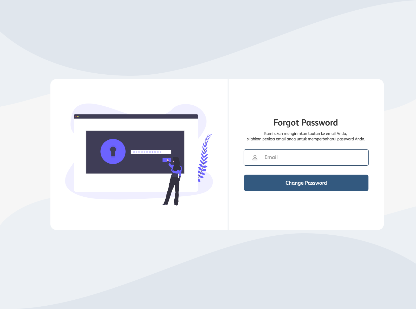 Forgot Password Design By Veronika Octavia Sinaga On Dribbble 7944