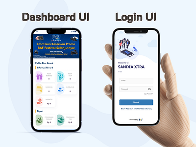 Dashboard UI Mobile App Design