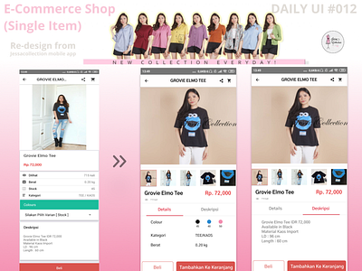Daily UI  012   E commerce  Single Item