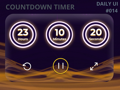 Daily UI 014 Countdown Timer countdown countdown timer daily 100 challenge daily ui daily014 dailyui design ui ux