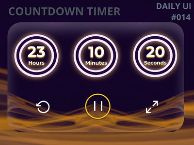 Daily UI  014   Countdown Timer