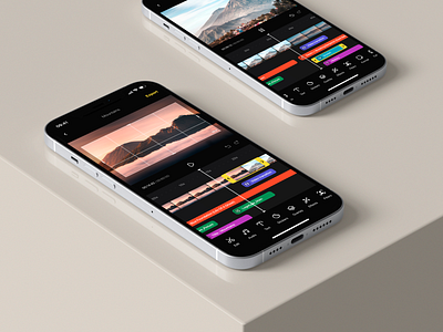 Video Editor For iOs | UI Mobile Interface
