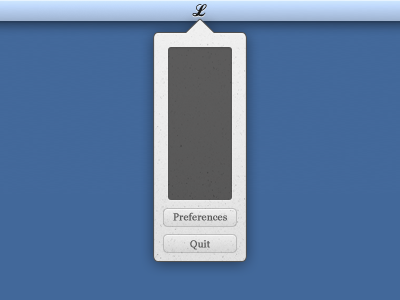 LittleIpsum Mockup — Preferences & Quit