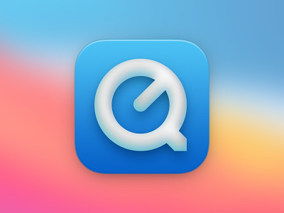 Big Sur Quicktime Concept big sur icon mac replacement