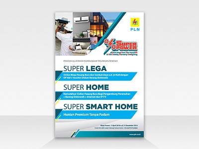 PLN Super Lega Flyer brand brand designer brand identity branding company corporate corporation electrician electricity company electricity services electronic flyer flyer design flyer designer grpahic designer print print design print designer professional designer professional flyer