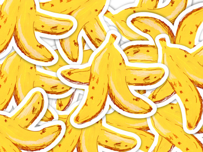 Banana Stickers