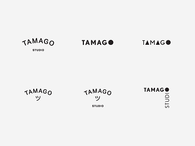 Tamago Logo blackandwhite bw circle egg exploration identity japanese logo tamago