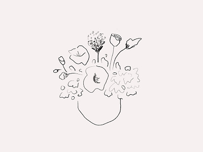 Bouquet Sketch