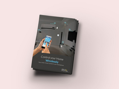 Flyer deign for Home Automation Company branding and identity business design flyer flyer design home automation iot leaflet stationary