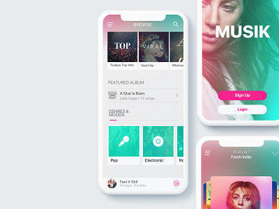 Music App UI