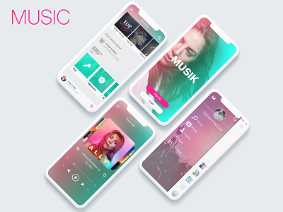 Music App UI app app buttons app design buttons colour menu menu bar mobile app mobile app design music music app pallete ui ui designer user experience user interface user interface design ux ui ux designer ux ui