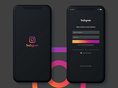 Instagram Dark Visuals by Muhammad Zain on Dribbble