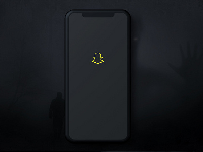 Snapchat Dark design app app design avatars clean design flat interaction interface like login page mobile snapchat social ui ui designer user experience user interface ux ux designer web