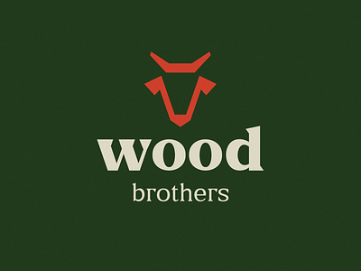 Wood Brothers - Visual Identity brand brand design branding clean design color color palette logo logotype typography visual identity wood wordmark