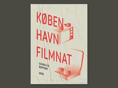 København filmnat - covid edition @atypo atypo.es chair illustration lego poster stay home television typography