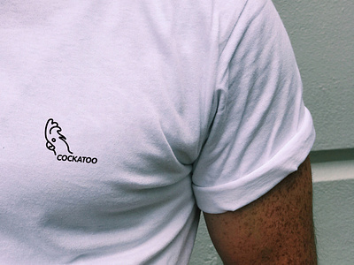 cockatoo t-shirt animal logo cockatoo logo t-shirt design