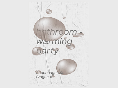 bathroom-warming party