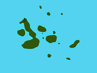 Galapagos animation galapagos gif infographic map