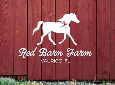 RB Farm Logo horse logo