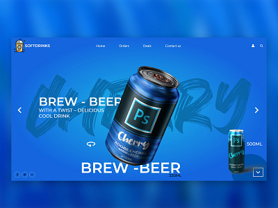 UI Design " Drinks Landing Page" branding deisgn design drinks menu illustration landing landing design landing page landing page design landingpage ui uidesign uidesigner uiux ux uxdesign