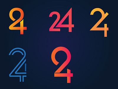 a Logo Design for 24