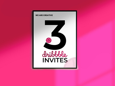 3  Dribbble Invite