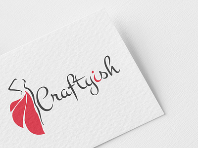Craftyish Logo brand identity branding design icon illustration illustrator logo logodesign minimal vector