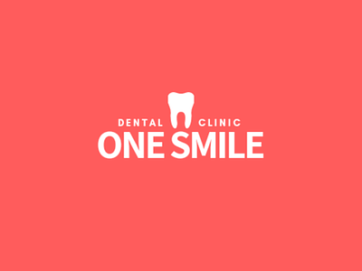 One smile dental dentals logos designed i smilelogos logo logo design logos one one smile clinic logo smile smile logo tooth tooth logo