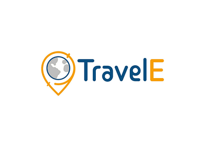 Travel E holiday kitptrip travel logoforaday logos logostripflight on packages travel travelers traveling travelling trip world logos