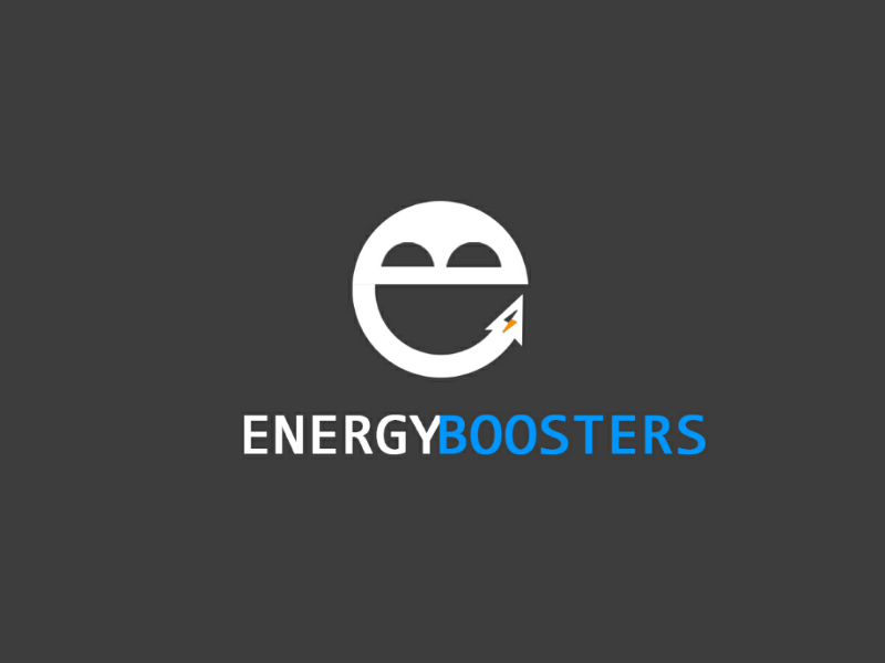 Energy Booster illustration photoshop booster logos design energy logo