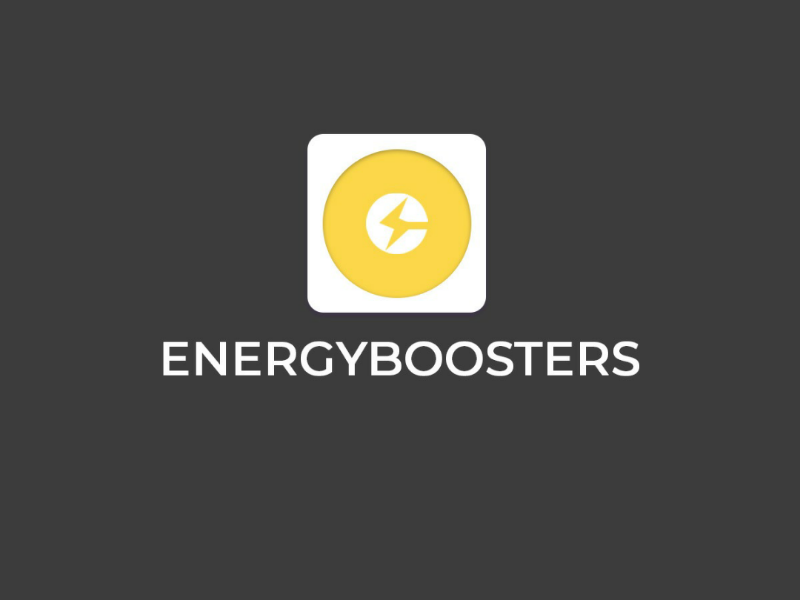 Energy Booster energy design logo illustration photoshop energyboosting logos logodesign
