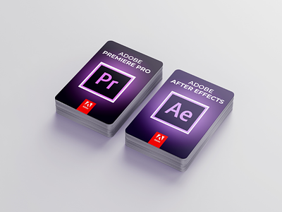 Adobe Cards Design adobe adobecollection boxdesign cards cardsdesign collection design softwaredesign
