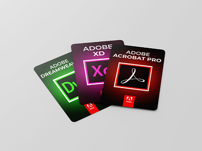 Adobe Cards Collection's acrobatpro adobe adobedesign adobexd boxdesign cards cardsdesign design designs playingcards