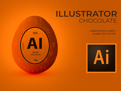 Adobe Easter Egg Chocolates - Ai ai art artist branding easter egg easter eggs flat identity illstrator illustration pattern photoshop poster psd psd mockup ui vector website