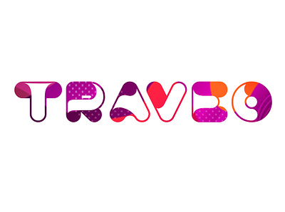 travelo branding design flat logo logo 2d logo a day logotravel travel vector art website