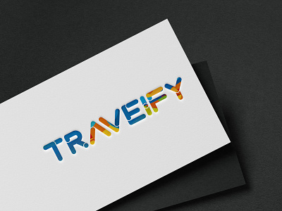Traveify branding design illustration illustrator logo logo 2d logo a day logotravel travel vector art