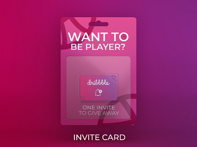 One Invite dribbble