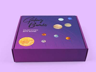 Bath Bombs Package Design