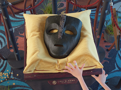 The Mask 3d blender colorful concept kid mask story storytelling styleframe stylised the mask