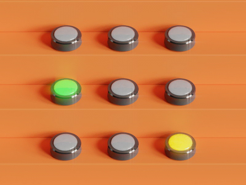 Echo buttons dance 3d alexa amazon animation blender colorful concept echo echo button loop simple
