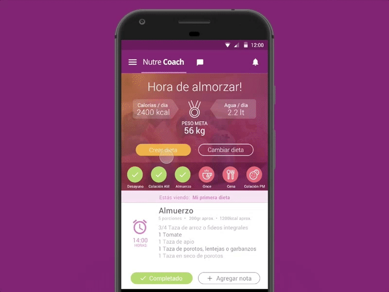 NutreCoach app