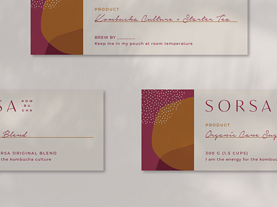 Sorsa Kombucha Brand Design brand stylist branding kombucha label design logo design modern design product design product stickers