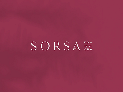 Sorsa Kombucha brand stylist branding kombucha label design logo design modern design product design product stickers