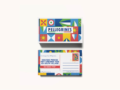 Pellegrini's Italian Restaurant Business Cards