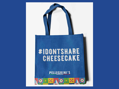 Brand Collateral Pellegrini's Italian Restaurant Brand Identity abstract pattern bag boba cups brand collateral brand identity branding cheesecake flyer food graphic design illustration italian menu minimal pattern restaurant identity tote