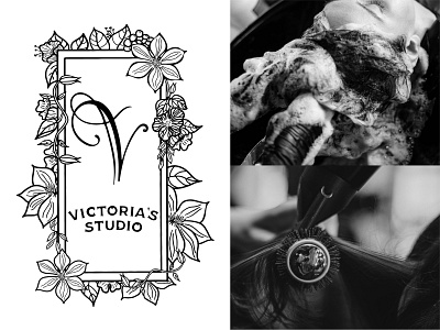 Victoria's Studio Logo Design