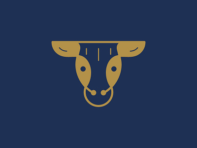 Bull animal branding bull graphic design illustration line logo logomark minimal