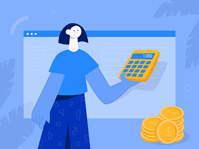 How much does the website cost - Illustration calculation character design cost illustration illustrator